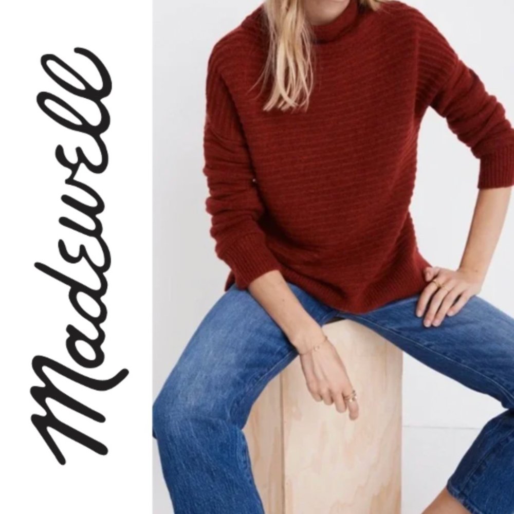 MADEWELL Belmont Mockneck Sweater Coziest Yarn